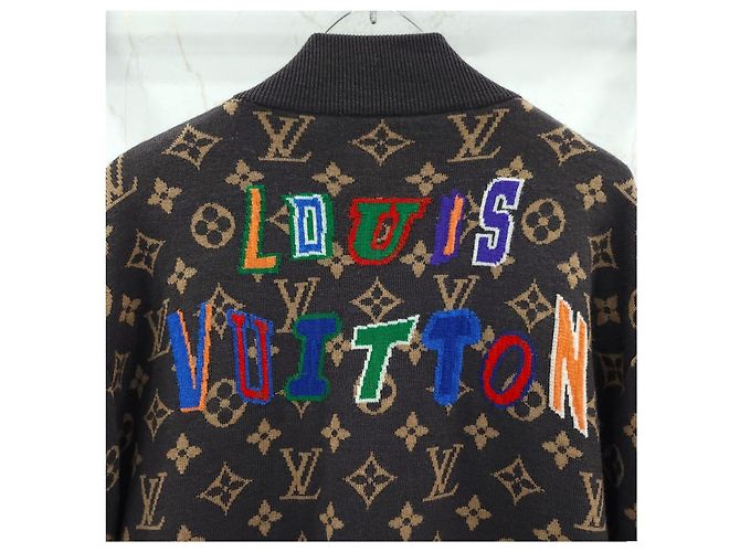 Louis Vuitton Bomberjacke aus Strick mit Monogramm - Ansicht 15