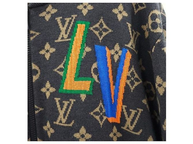 Louis Vuitton Bomberjacke aus Strick mit Monogramm - Ansicht 4