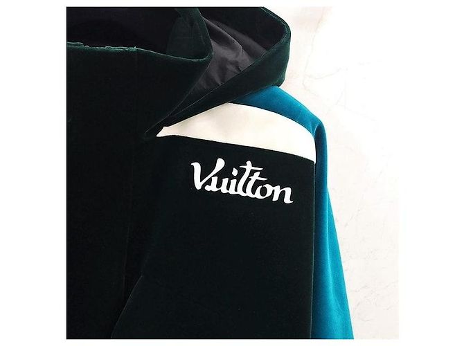 Louis Vuitton Giacca antivento in velluto Technical Tape - vista 4