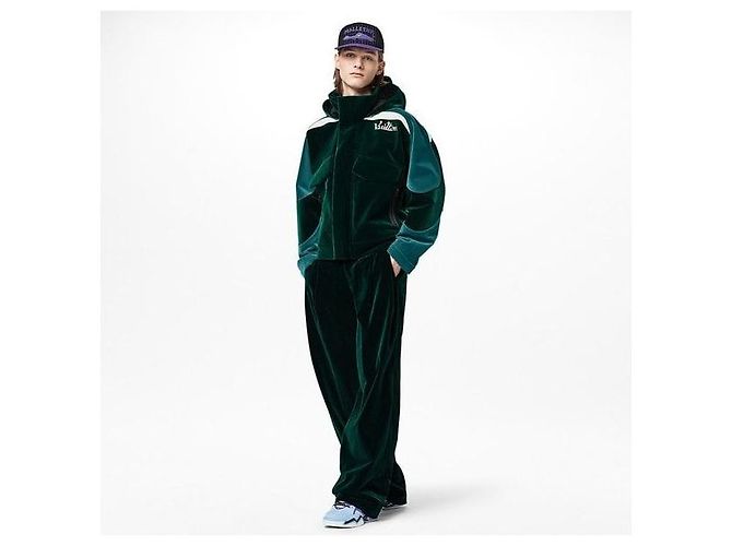 Louis Vuitton Giacca antivento in velluto Technical Tape - vista 6