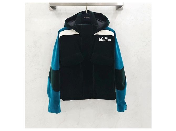 Louis Vuitton Giacca antivento in velluto Technical Tape - vista 9