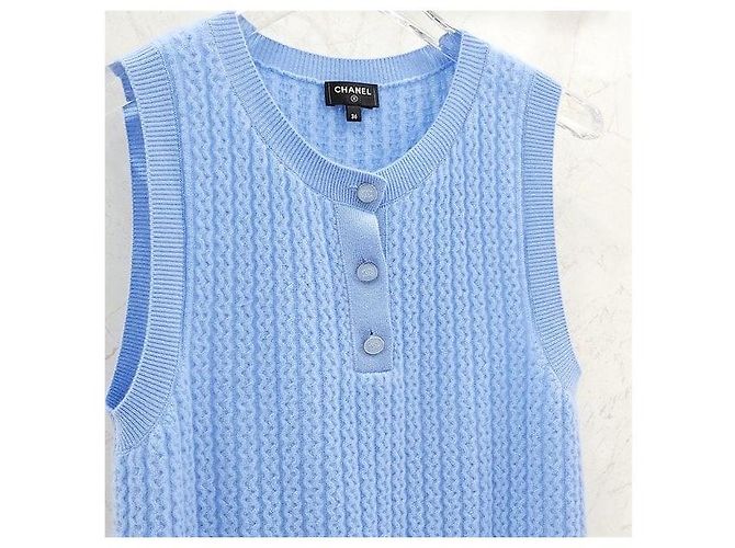 Chanel Pre-Collection Cashmere Strick-Top - Ansicht 4