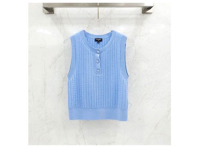 Chanel Pre-Collection Cashmere Strick-Top - Ansicht 7