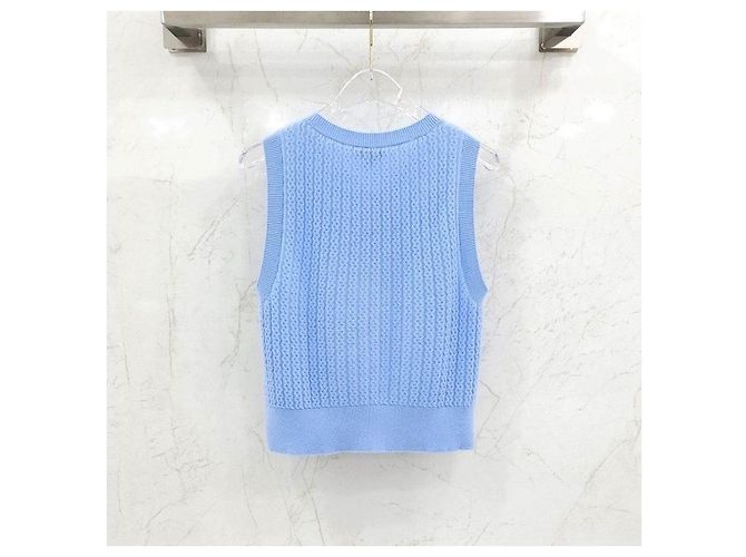 Chanel Pre-Collection Cashmere Strick-Top - Ansicht 8