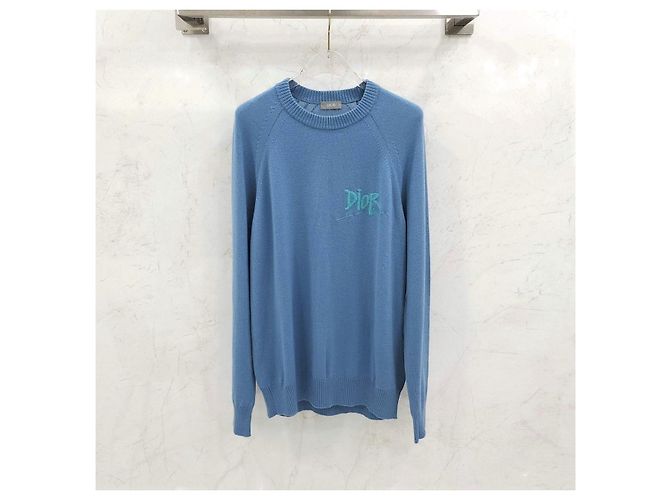 Dior Sean Stussy Logo Round Knit - Ansicht 7