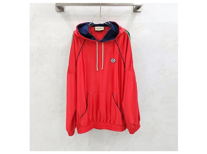 Gucci Technischer Three-Stripe Jersey Hoodie - Ansicht 7