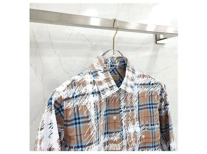 Burberry Graffiti Check Hemd - Ansicht 3