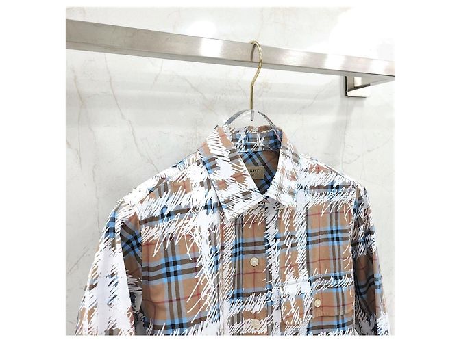 Burberry Graffiti Check Hemd - Ansicht 8