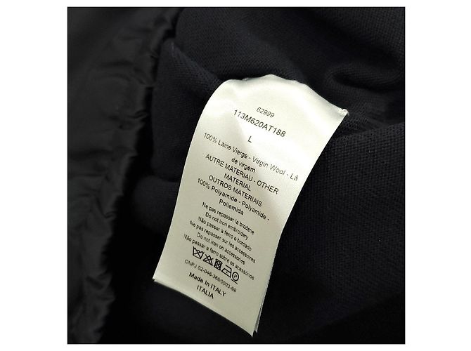 Dior Wolle-Nylon-Strick mit CD-Logo in Lila - Ansicht 12