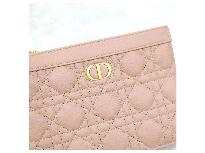 Dior Borsa a catena e pochette con zip Caro Rosa - vista 13