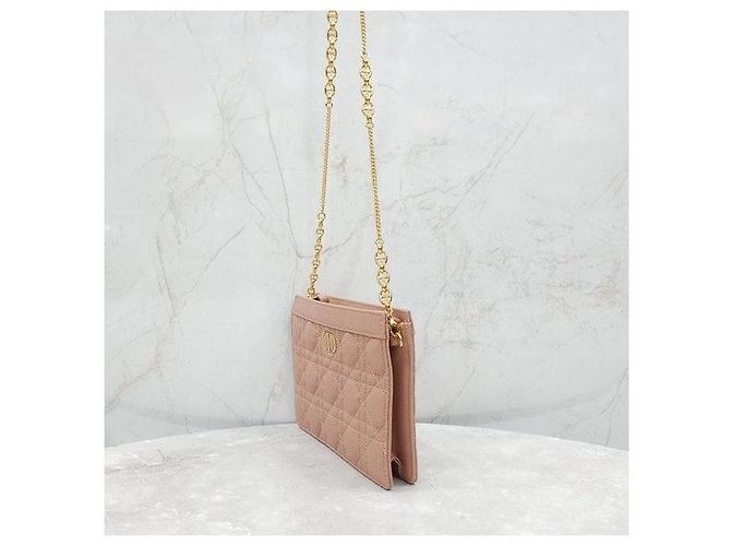 Dior Borsa a catena e pochette con zip Caro Rosa - vista 2