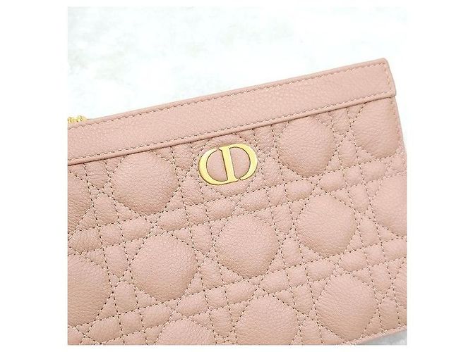 Dior Borsa a catena e pochette con zip Caro Rosa - vista 4