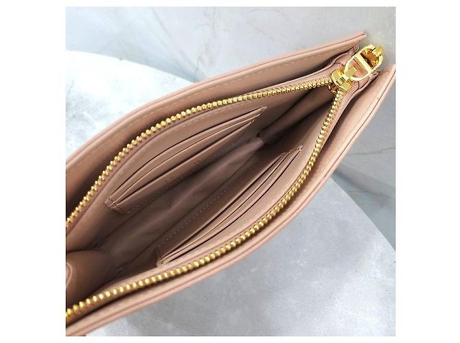 Dior Borsa a catena e pochette con zip Caro Rosa - vista 9
