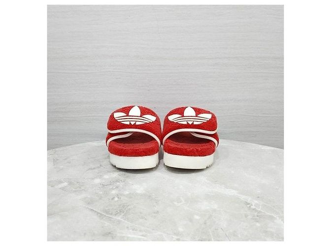 Gucci Sandali Platform GG Slippers Rosso - vista 2
