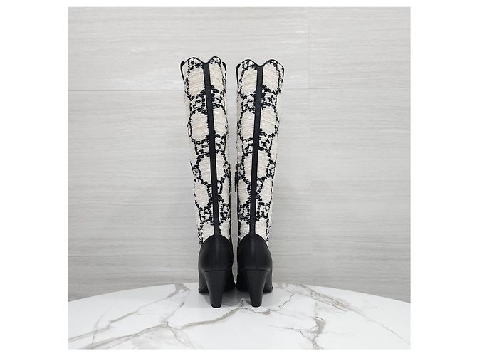 Gucci Botas largas Jumi Tweed - vista 11