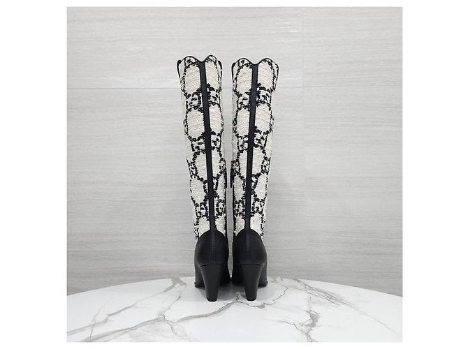 Gucci Botas largas Jumi Tweed - vista 3