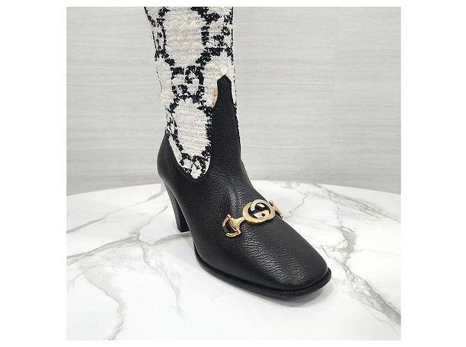 Gucci Botas largas Jumi Tweed - vista 5