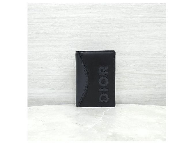 Dior Logo Bi-Fold Cardholder Wallet - view 10