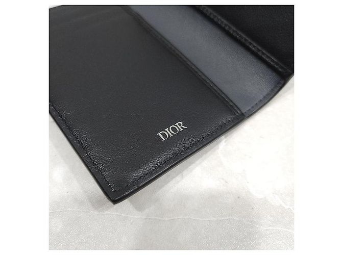 Dior Logo Bi-Fold Cardholder Wallet - view 7