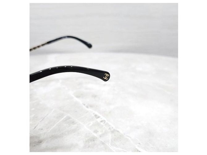 Chanel Eckige Sonnenbrille mit Blaulichtfilter - Ansicht 5