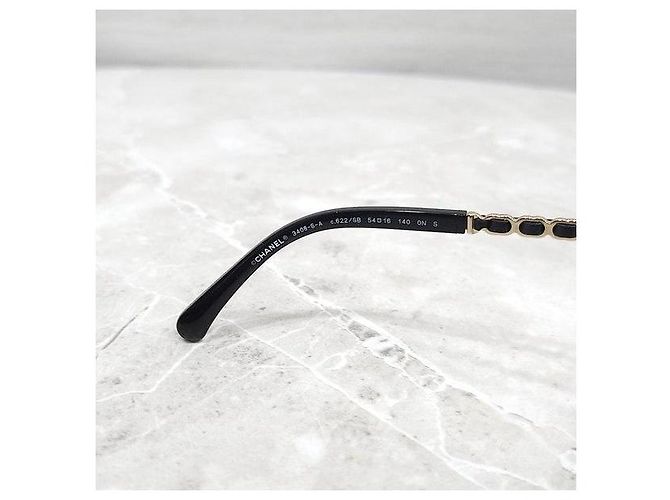 Chanel Eckige Sonnenbrille mit Blaulichtfilter - Ansicht 6