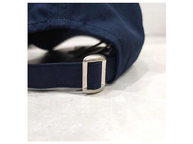 Céline Baseball Cap Cotton Gabardine Marine - Ansicht 13