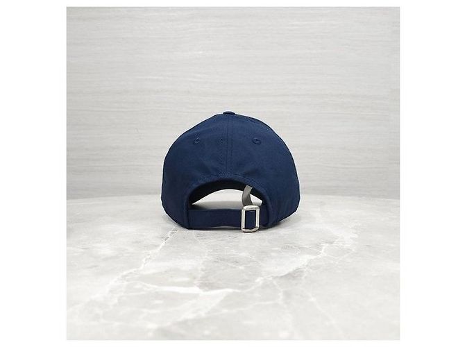 Céline Baseball Cap Cotton Gabardine Marine - Ansicht 3
