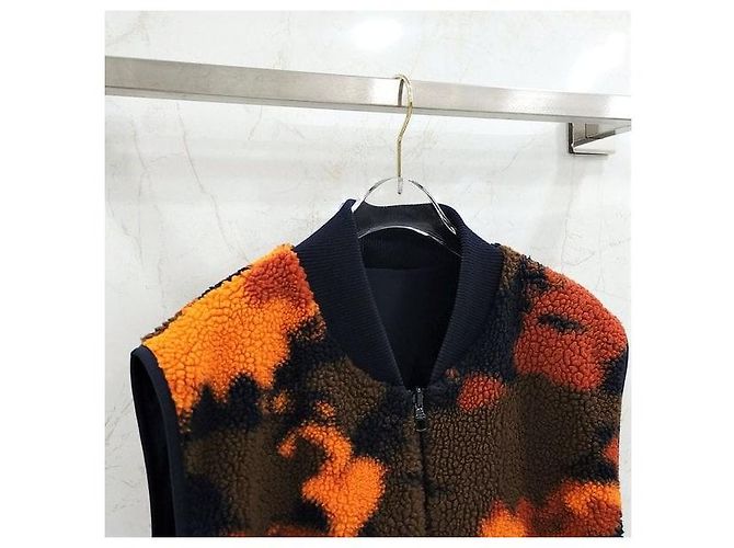 Louis Vuitton Wendbare Monogram-Shearling-Weste - Ansicht 3