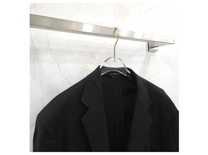 Hermès Schwarzes tailliertes Jackett - Ansicht 3