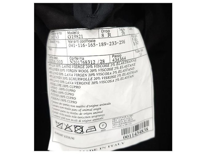 Hermès Schwarzes tailliertes Jackett - Ansicht 4