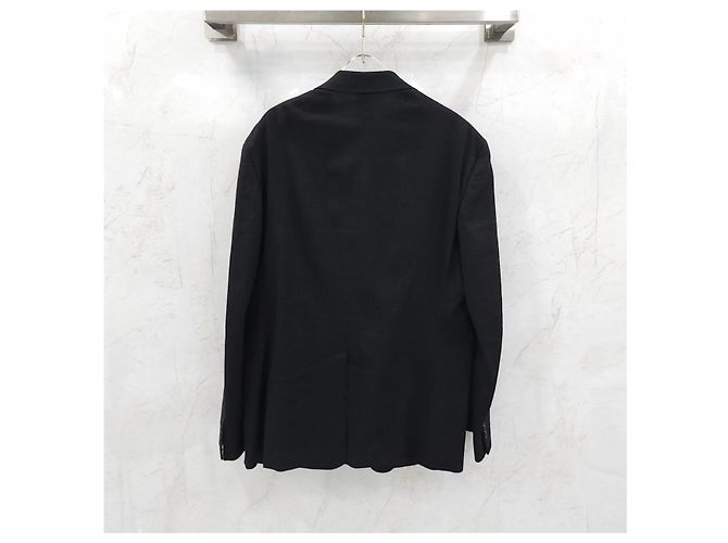 Hermès Schwarzes tailliertes Jackett - Ansicht 6