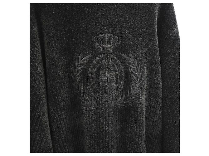 Balenciaga Pullover mit Lorbeer-Stickerei - Ansicht 9