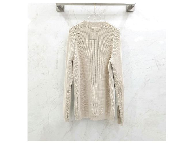 Fendi Strick-Cardigan im Color-Block-Design - Ansicht 8