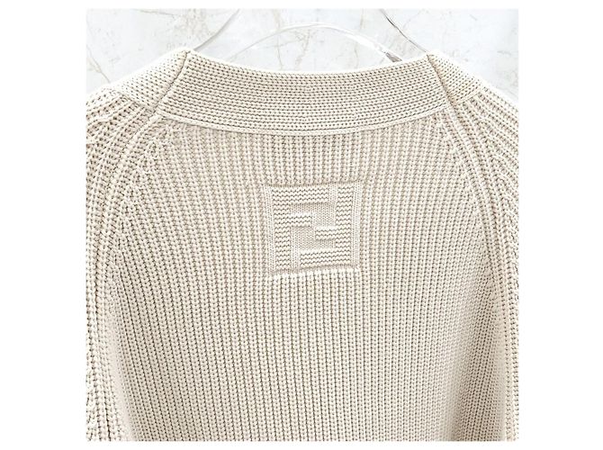 Fendi Strick-Cardigan im Color-Block-Design - Ansicht 9