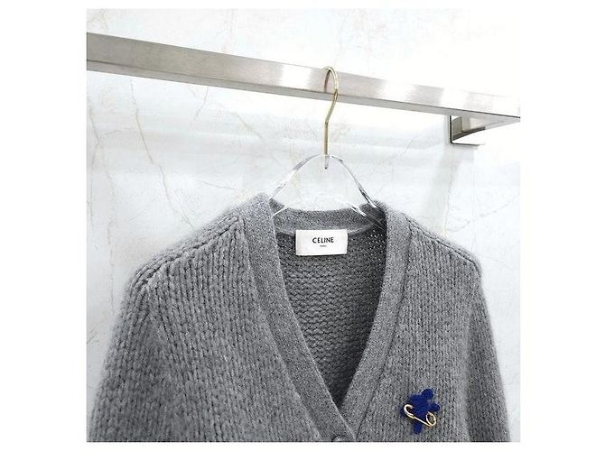 Céline Triomphe Kaschmir-Seiden-Cardigan XS - Ansicht 3