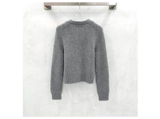 Céline Triomphe Kaschmir-Seiden-Cardigan XS - Ansicht 7