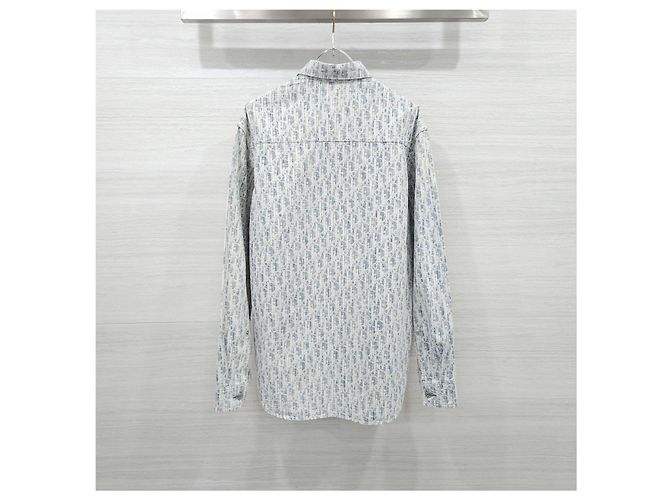 Dior Oblique Hemden aus Baumwolldenim - Ansicht 10