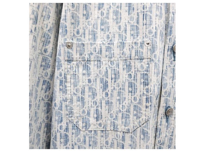 Dior Oblique Hemden aus Baumwolldenim - Ansicht 14