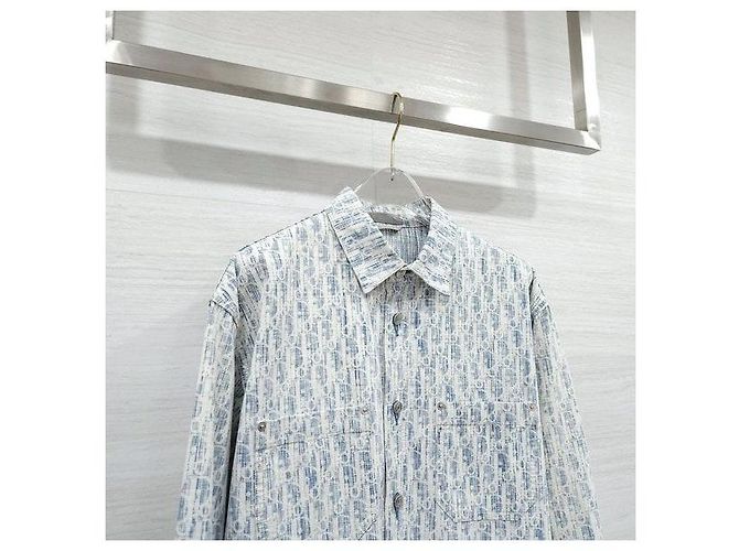 Dior Oblique Hemden aus Baumwolldenim - Ansicht 3
