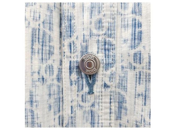 Dior Oblique Hemden aus Baumwolldenim - Ansicht 4