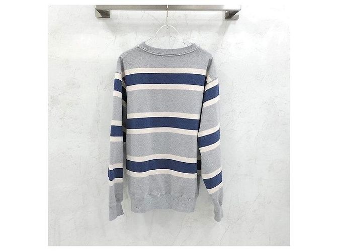 Dior Gestreifter Sweatshirt mit Bären-Logo - Ansicht 2