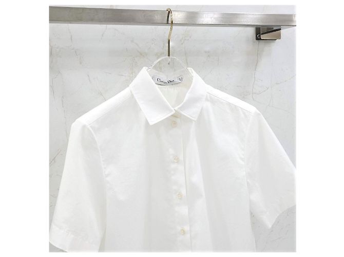 Dior Blusa corta con botones - vista 10