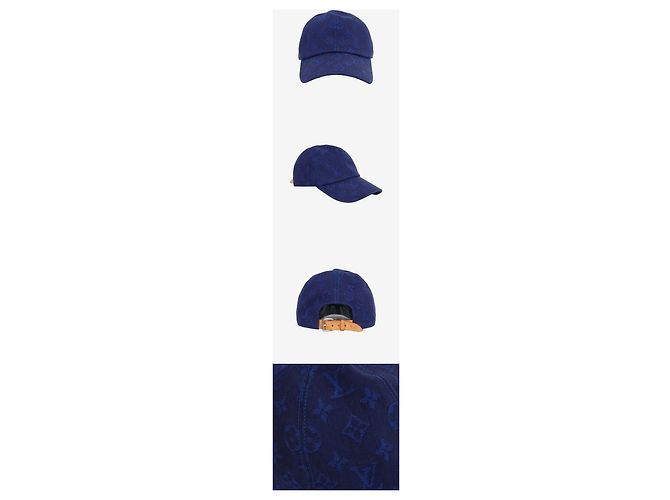 Louis Vuitton Monogram Essential Cap Blue - Ansicht 2