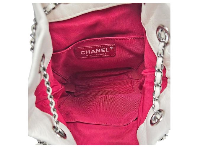 Chanel Borsa a tracolla Gabriel Pulse White Black - vista 12