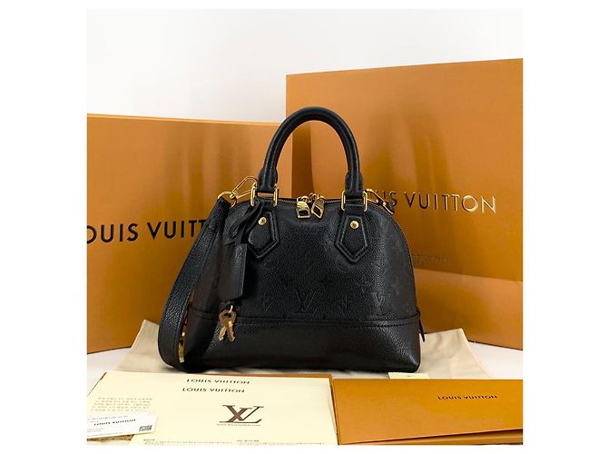 Louis Vuitton Neo Alma BB Pelle Nera - vista 8