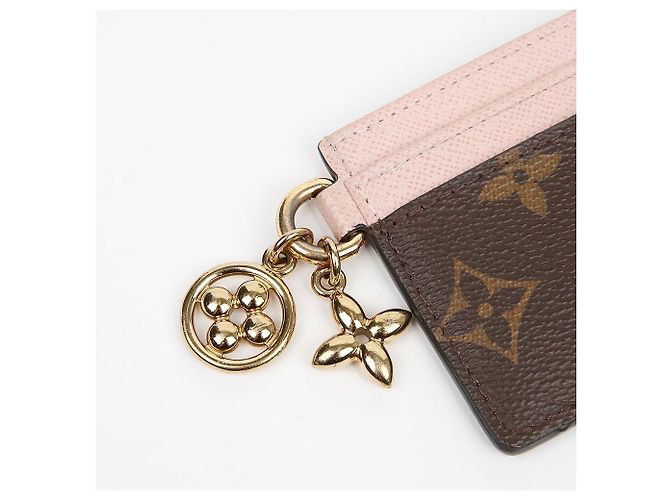 Tarjetero Louis Vuitton Rosa Monogram Canvas - vista 6