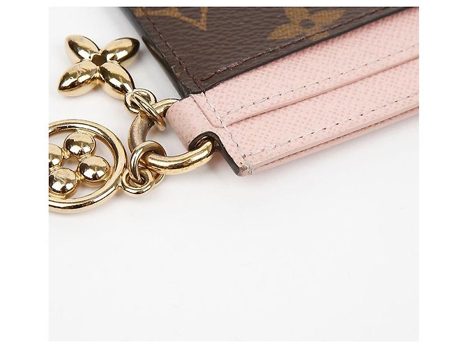Tarjetero Louis Vuitton Rosa Monogram Canvas - vista 7