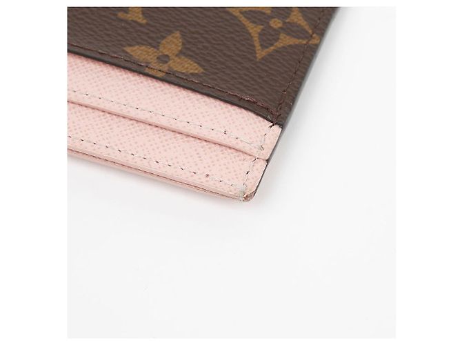 Tarjetero Louis Vuitton Rosa Monogram Canvas - vista 8