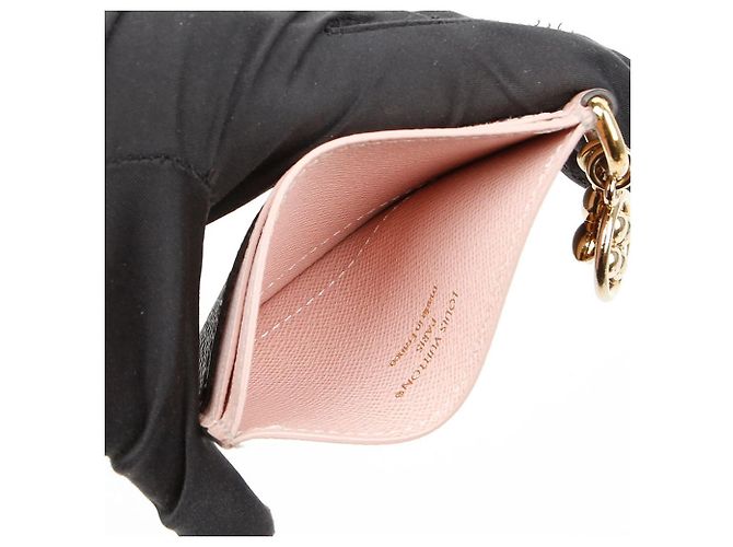 Tarjetero Louis Vuitton Rosa Monogram Canvas - vista 9