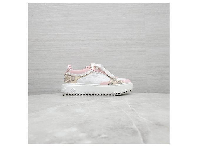 Louis Vuitton Damier Pink Timeout Sneaker - Ansicht 12